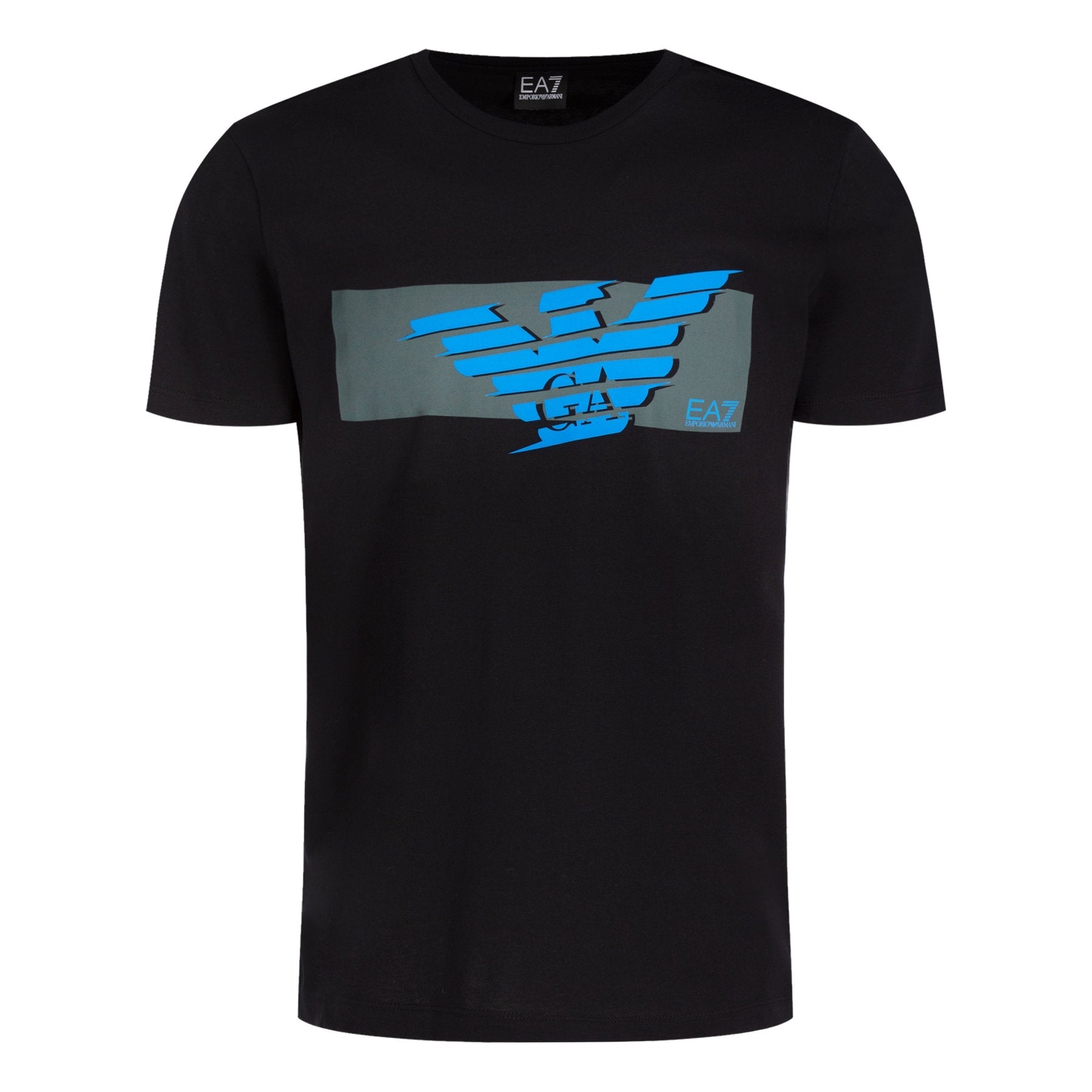 T-shirt Emporio Armani EA7  - Noir/Bleu
