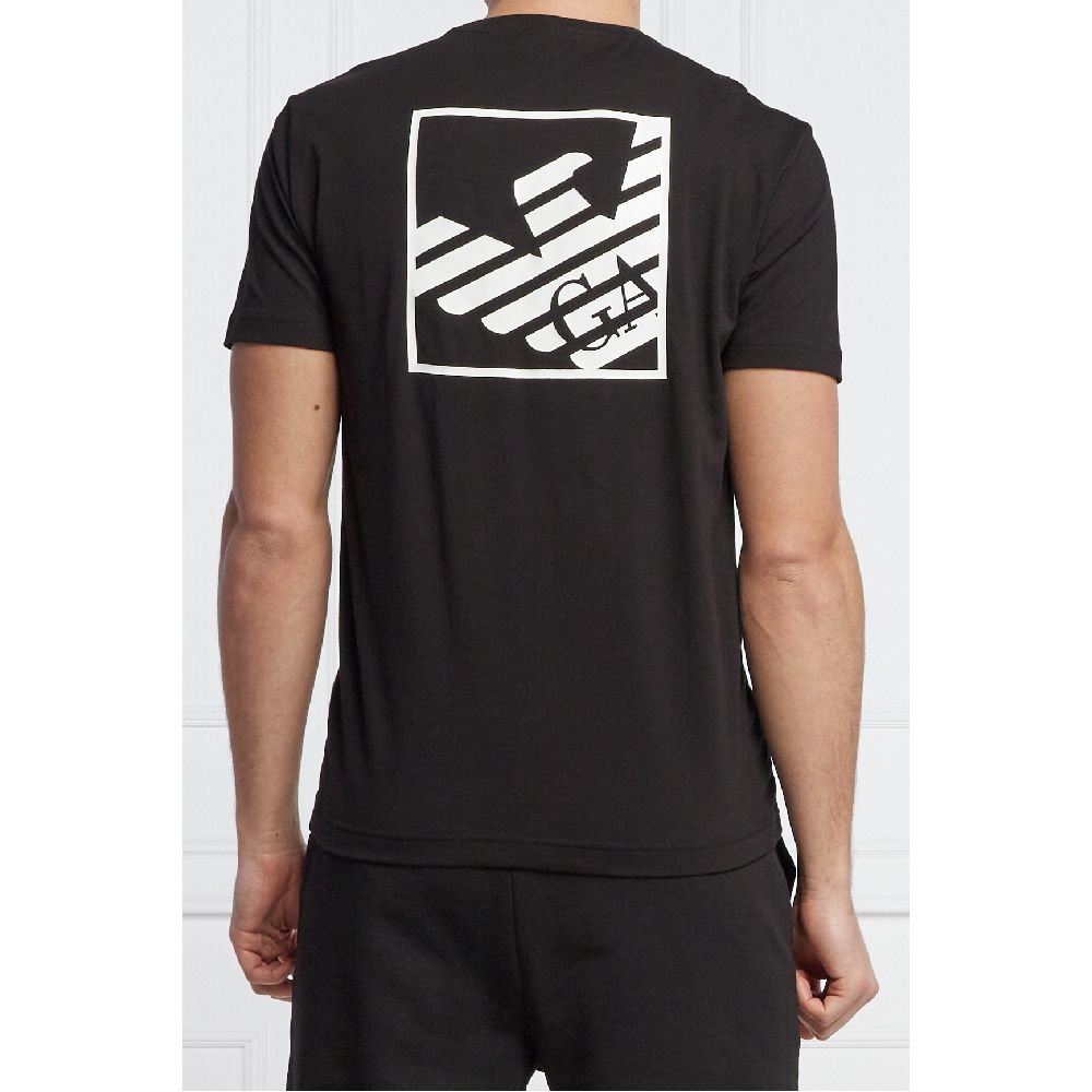 T-Shirt Emporio Armani EA7 - Schwarz
