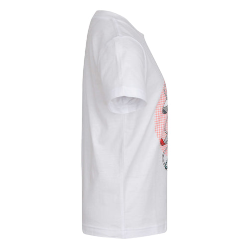 T-Shirt  Nike Air Enfant - Blanc/Rose - Footkorner