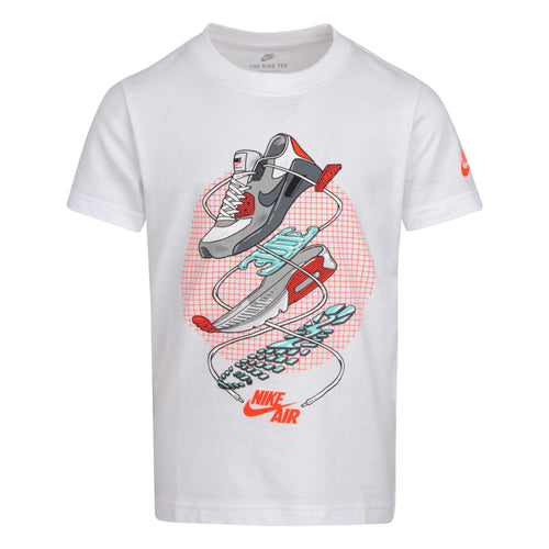 T-Shirt  Nike Air Enfant - Blanc/Rose - Footkorner