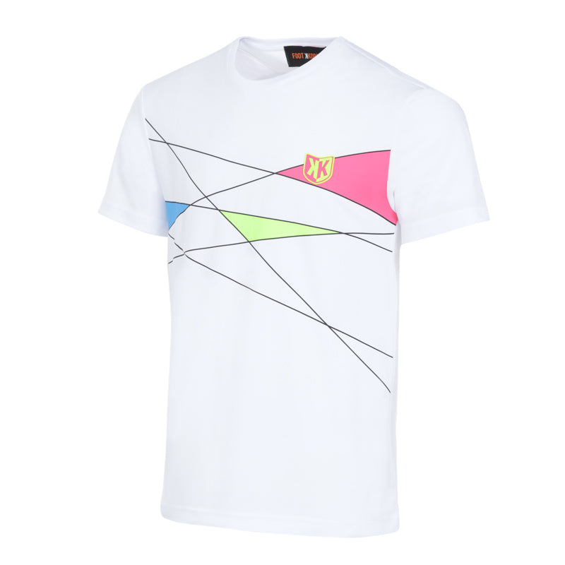T-shirt FK Nagoya - bianca/rosa/gialla