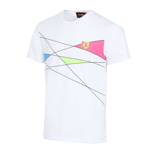 T-shirt FK Nagoya - bianca/rosa/gialla - Footkorner