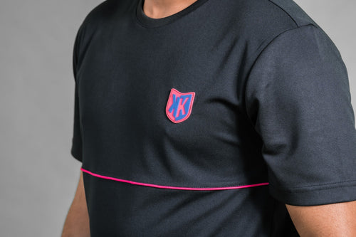 T-Shirt FK Mesh - Noir/Bleu/Violet - Footkorner
