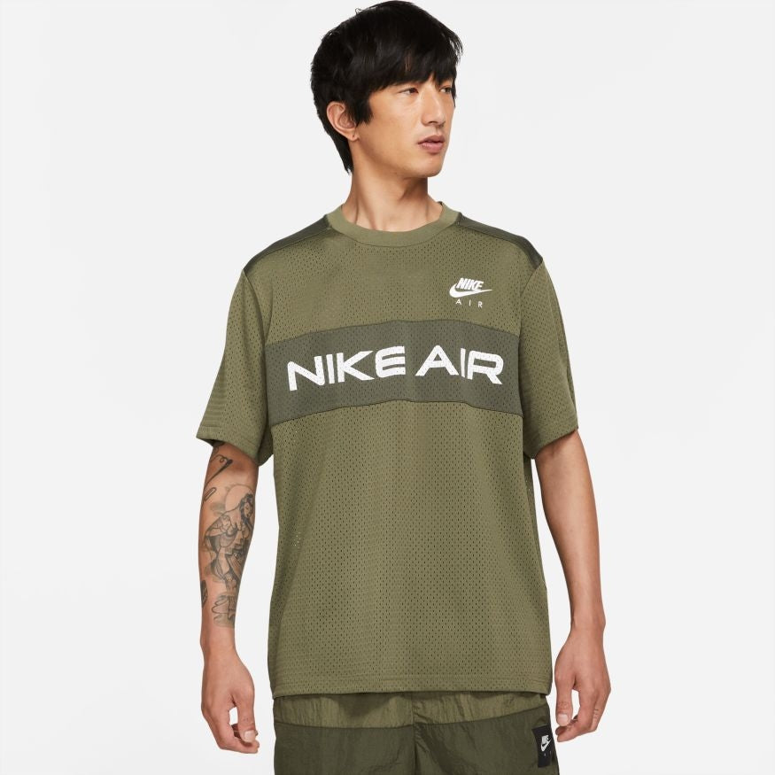T-shirt Nike Air Mesh - Vert