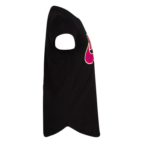 Nike sportswear T-Shirt Kids Girls - Black/Pink - Footkorner