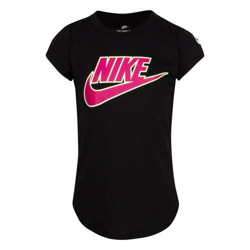 Nike sportswear T-Shirt Kids Girls - Black/Pink - Footkorner