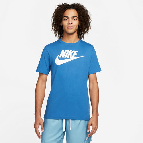 Camiseta Nike Futura Icon - Bleu Clair - Footkorner