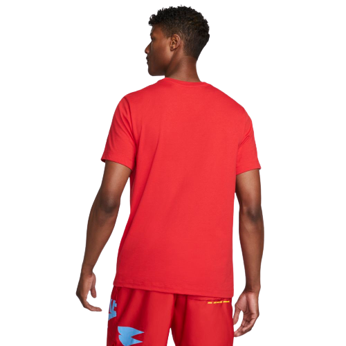 T-shirt Nike Futura Icon - rossa/bianca - Footkorner