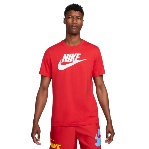 T-shirt Nike Futura Icon - rossa/bianca - Footkorner