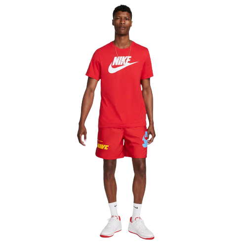 FootkornerT-shirt Nike Futura Icon - rossa/bianca
