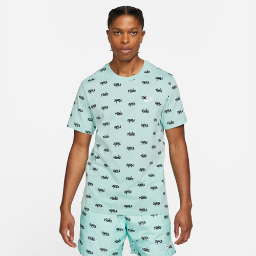T-shirt Nike Sportswear Logo - Vert/Noir - Footkorner