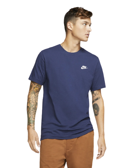 Nike Sportswear Club T-Shirt – Dunkelblau