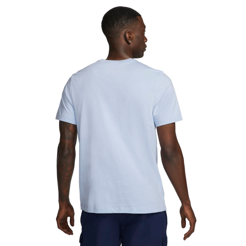 T-shirt Nike Sportswear - Bleu/Blanc - Footkorner
