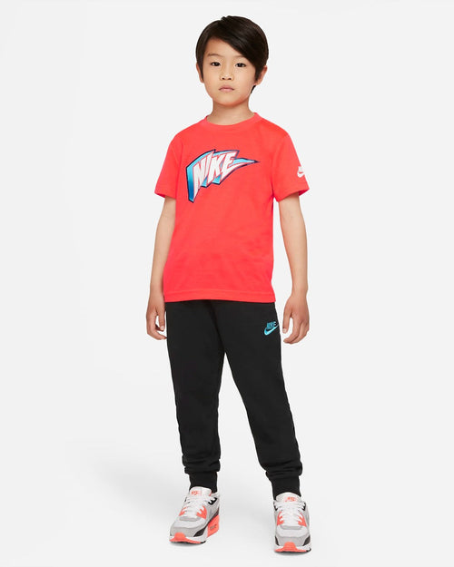 T-Shirt Nike Thunder Block Enfant - Rouge - Footkorner