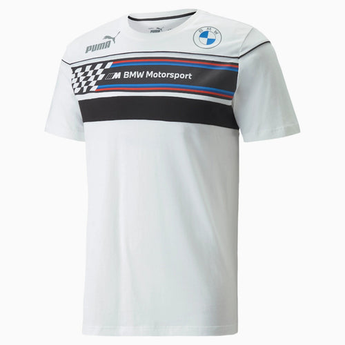 T-shirt Puma BMW Motorsport SDS - Blanc/Noir - Footkorner