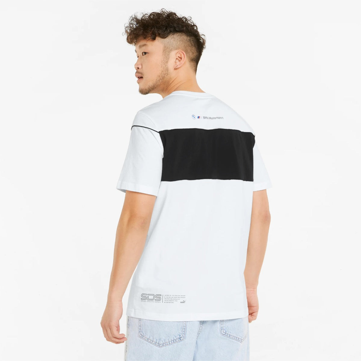 FootkornerT-shirt Puma BMW Motorsport SDS - Blanc/Noir