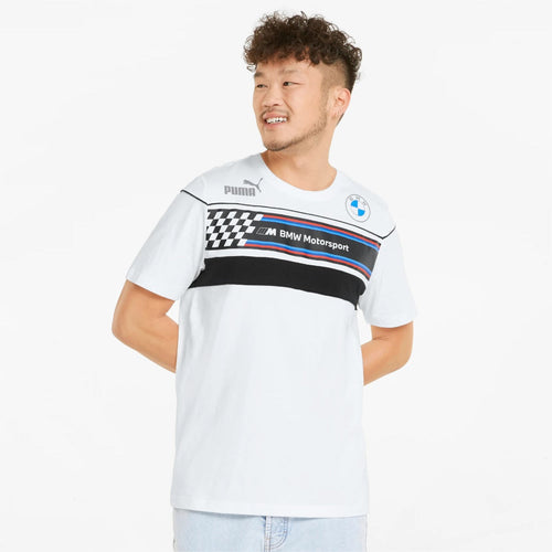 T-shirt Puma BMW Motorsport SDS - Blanc/Noir - Footkorner