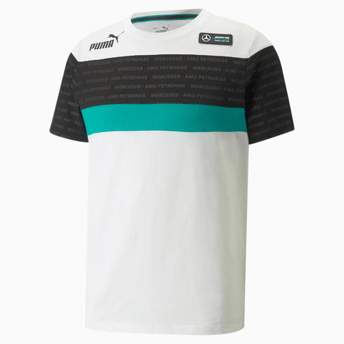 T-shirt Puma Mercedes F1 SDS - Blanc/Noir/Vert - Footkorner