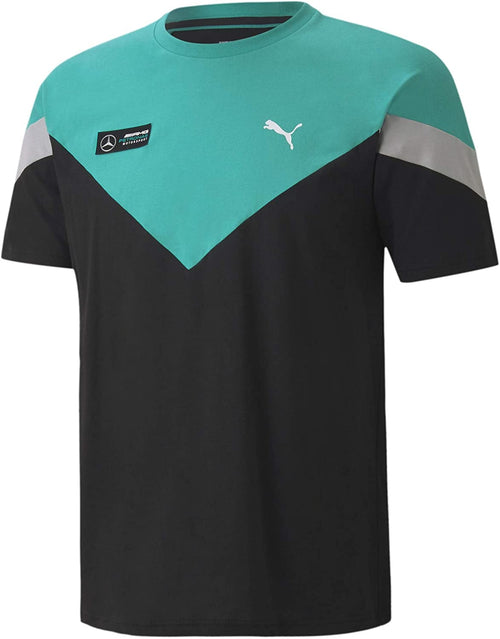 Mercedes Puma AMG Petronas T-Shirt - Black/Grey/Green - Footkorner