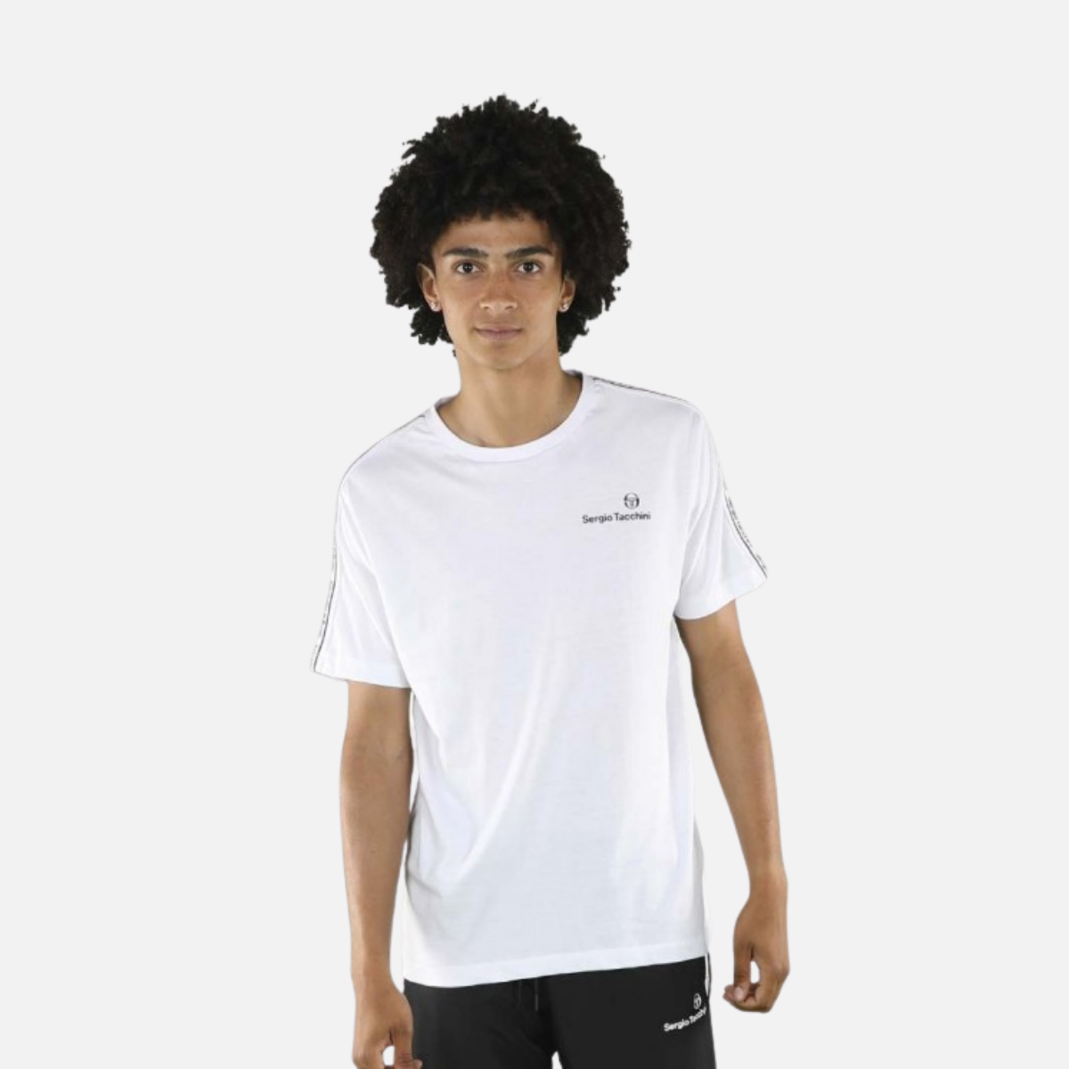FootkornerMaglietta Sergio Tacchini Nastro - Bianco/Nero
