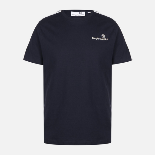 T-shirt Sergio Tacchini Nastro - Blu/Bianco - Footkorner