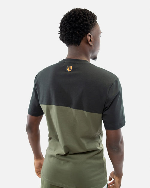 FK Sicarios V T-Shirt - Khaki/Black/Orange - Footkorner