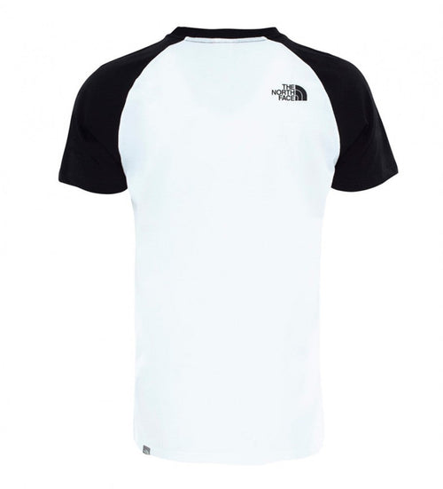 T-shirt raglan The North Face - bianca/nera - Footkorner
