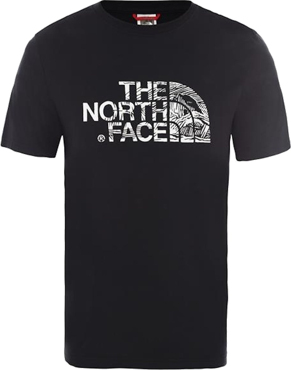 T-shirt The North Face Wood Dome - Noir/Blanc