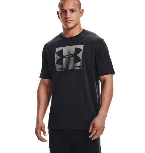 T-shirt Under Armour Boxed Sportstyle - Noir - Footkorner