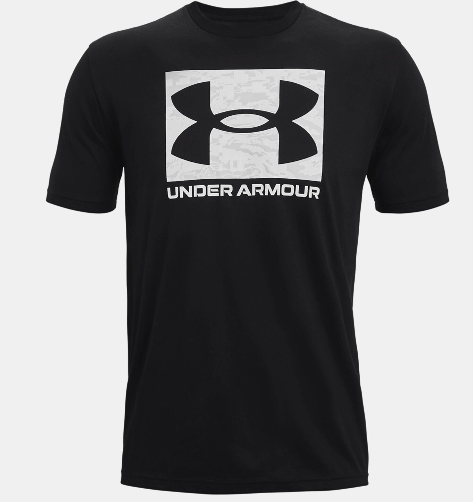 Under Armor Camo Boxed Logo T-Shirt - Black