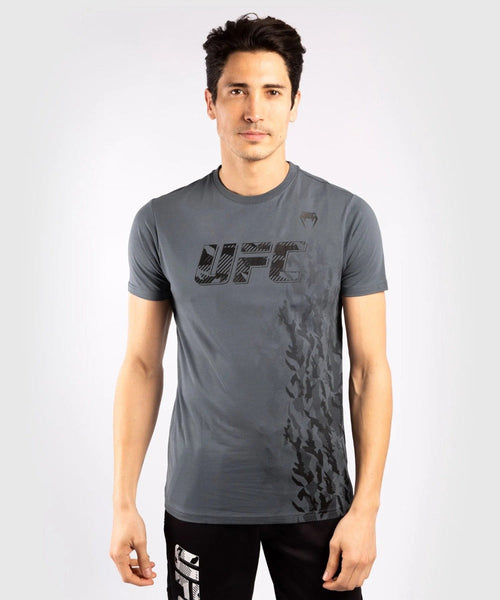 Venum UFC Authentic Fight Week Tee - Grey/Black - Footkorner