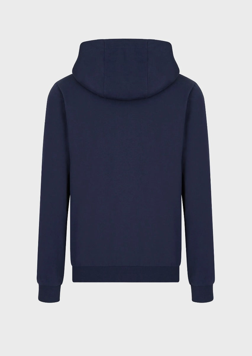 FootkornerEmporio Armani EA7 Logo Series Chaqueta con capucha - Azul