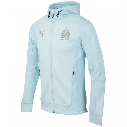 OM Casual Hooded Jacket 2021/2022 - Sky Blue - Footkorner
