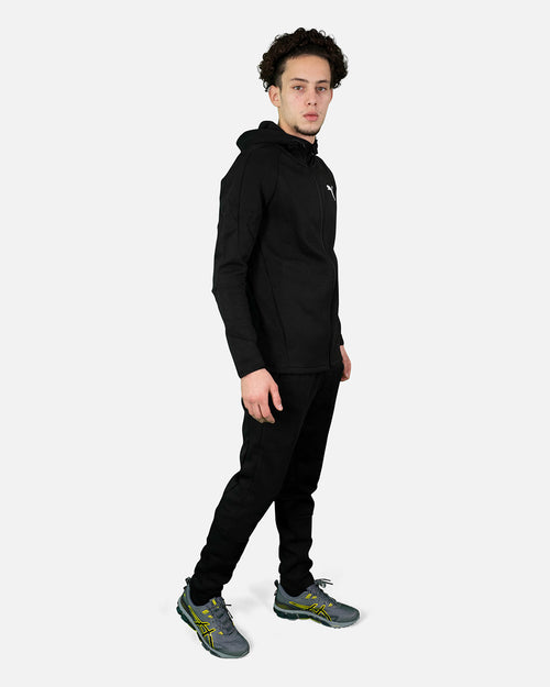 Giacca con cappuccio Puma Evostripe - nera - Footkorner