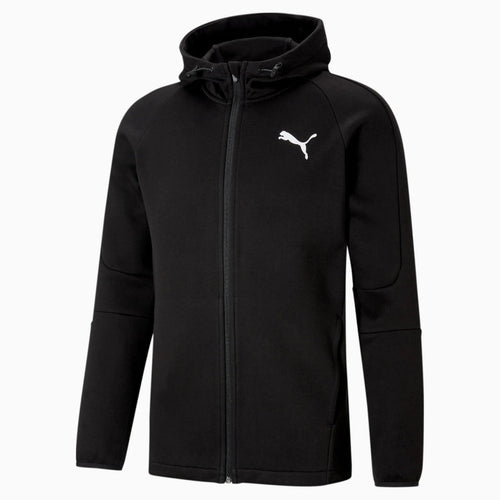 Giacca con cappuccio Puma Evostripe - nera - Footkorner