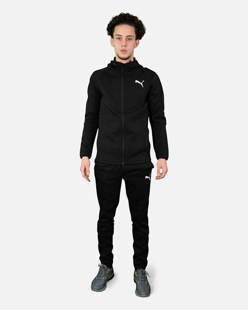 Giacca con cappuccio Puma Evostripe - nera - Footkorner