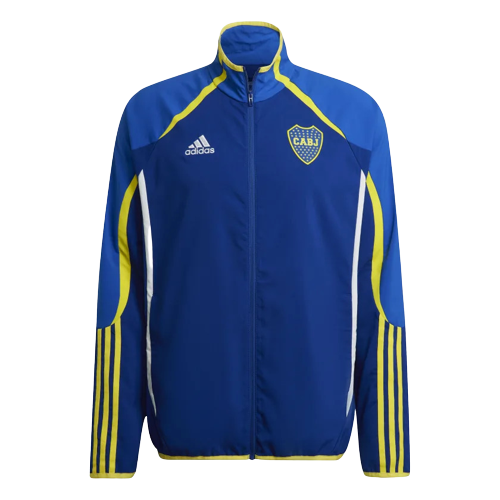 Boca Juniors Teamgeist Jacket 2022 - Blue/Yellow - Footkorner