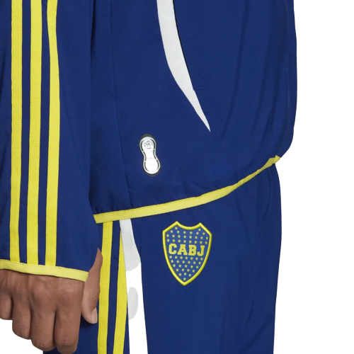 Boca Juniors Teamgeist Jacket 2022 - Blue/Yellow - Footkorner