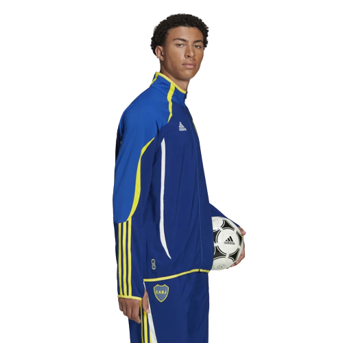 Boca Juniors Teamgeist Jacket 2022 - Blue/Yellow - Footkorner