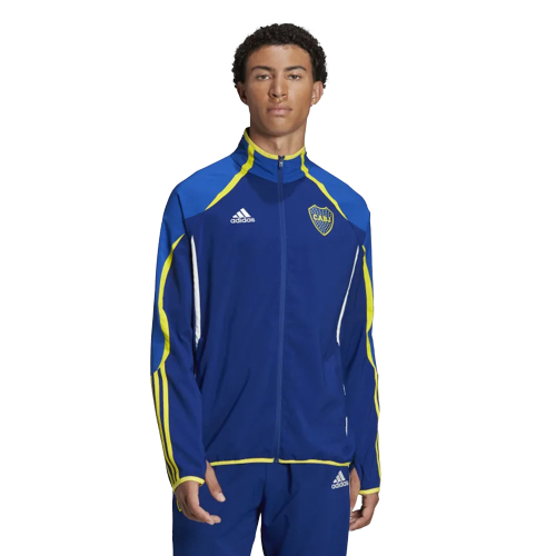 Boca Juniors Teamgeist Jacket 2022 - Blue/Yellow - Footkorner