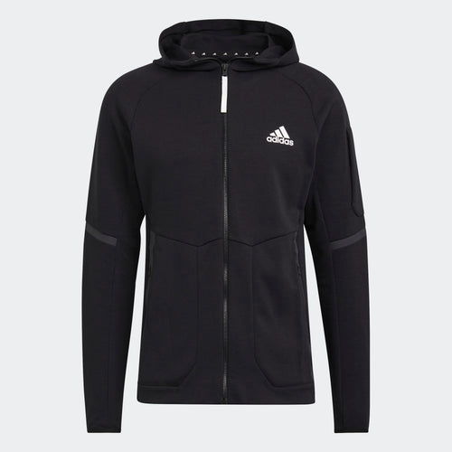 Giacca con cappuccio Adidas Designed For Gameday - nera - Footkorner