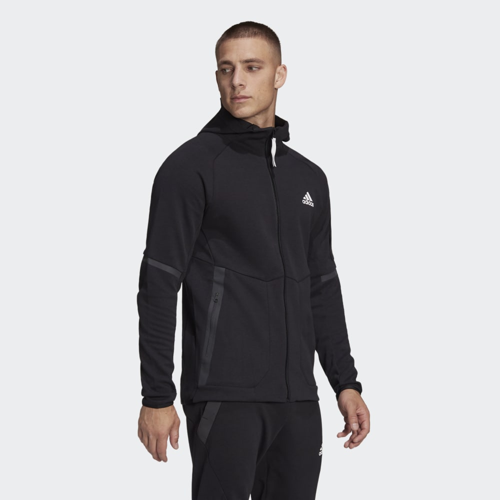 FootkornerGiacca con cappuccio Adidas Designed For Gameday - nera