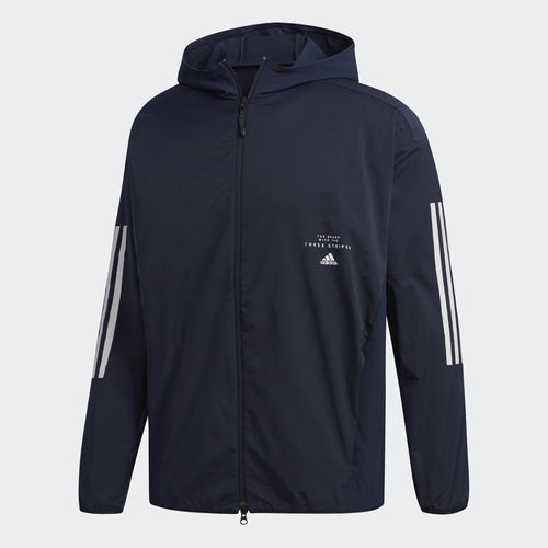 Giacca con cappuccio Adidas Must Haves - Blu - Footkorner