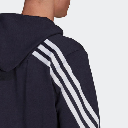 Veste Capuche Adidas Sportswear Future Icons  - Bleu/Blanc - Footkorner