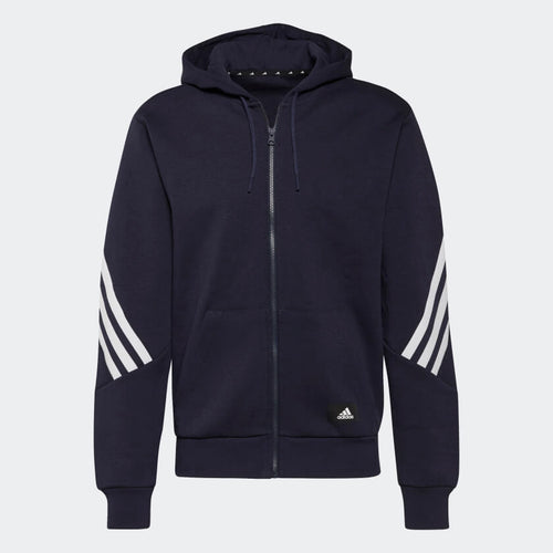 Veste Capuche Adidas Sportswear Future Icons  - Bleu/Blanc - Footkorner