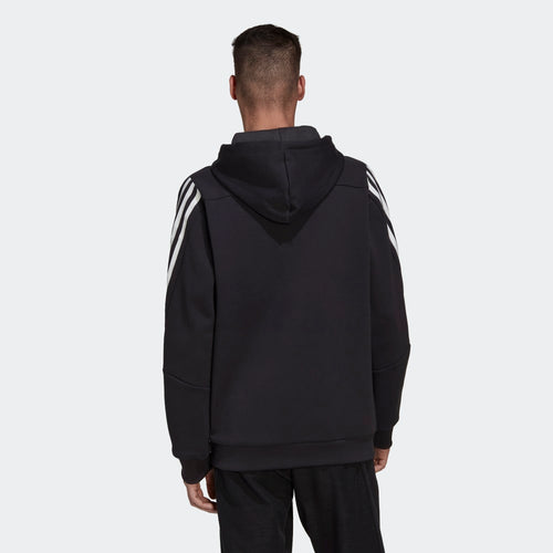 Chaqueta con capucha adidas Sportswear - Negro/Blanco - Footkorner