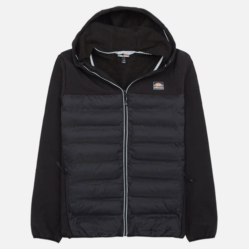 Ellesse Lorato Hooded Jacket - Black - Footkorner