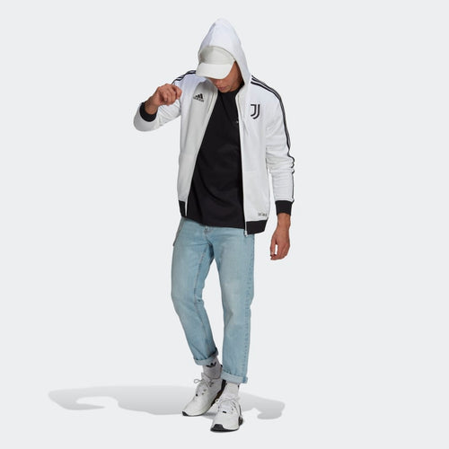 Chaqueta con capucha Juventus 2021/2022 - Blanco/Negro - Footkorner