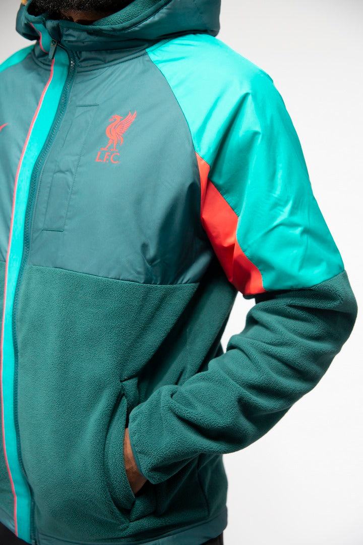 Chaqueta con capucha Liverpool 2022/2023 - Verde/Rojo