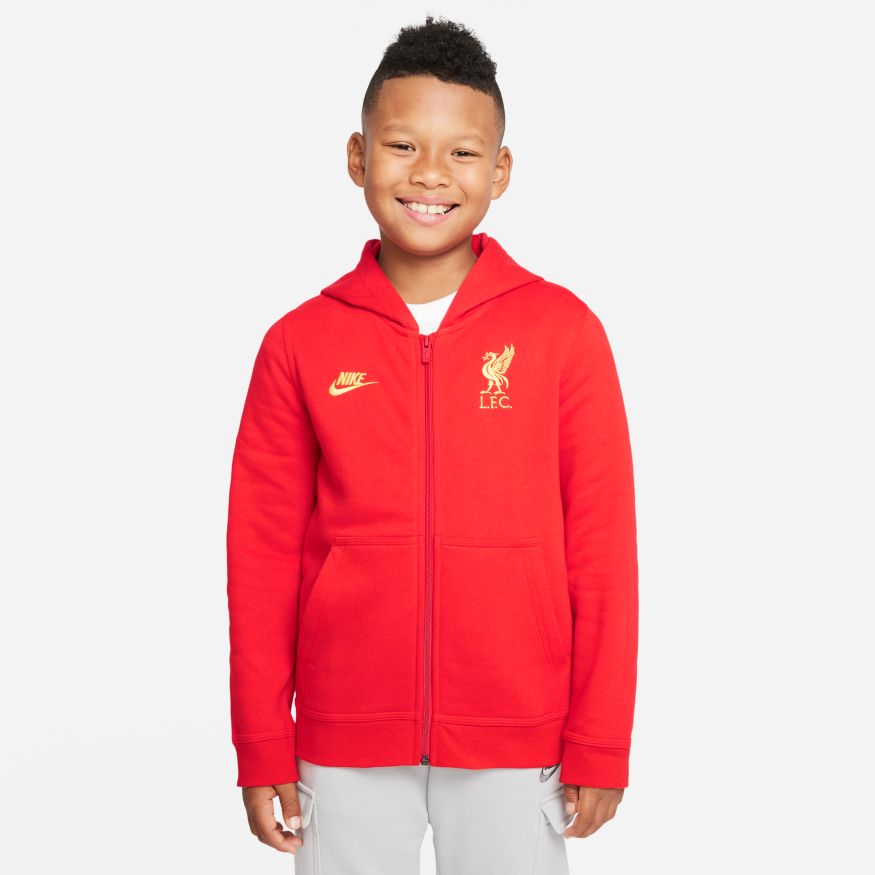 Liverpool Junior Jacket 2021/2022 - Red/Gold